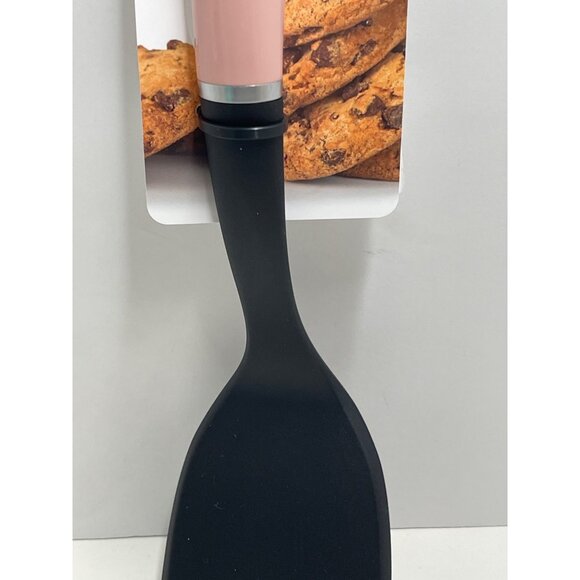 KitchenAid Pink Heat-Resistant Solid Turner With Comfortable Handle & Nonstick - Picture 4 of 5
